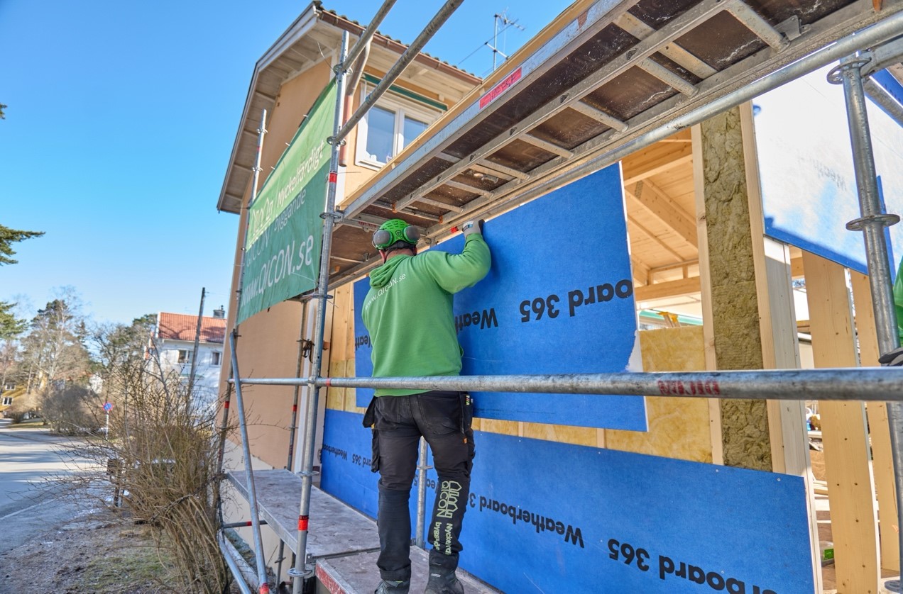 Tillbyggnad och påbyggnad